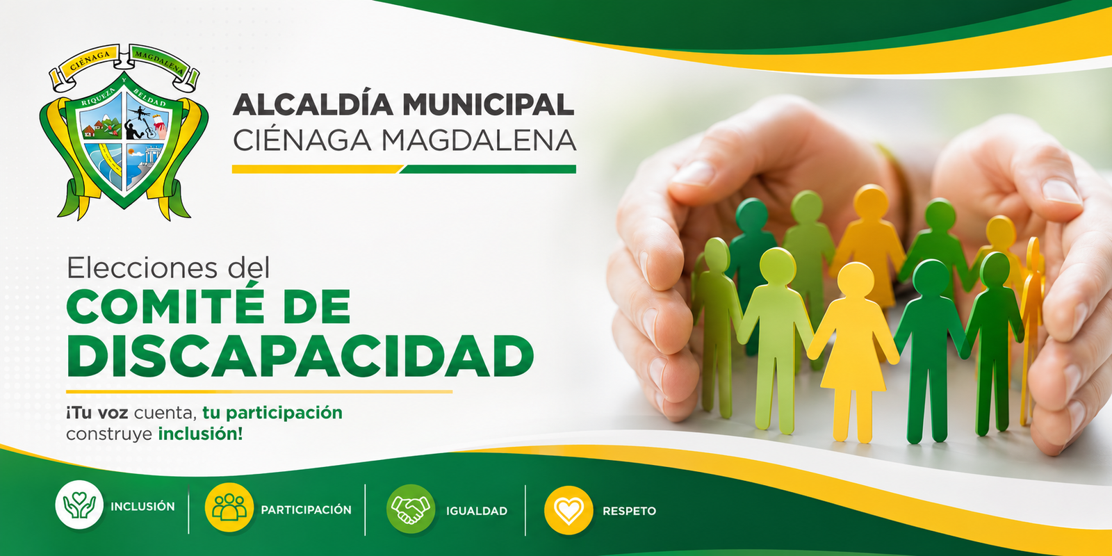 Banner Elecciones Comité de Discapacidad